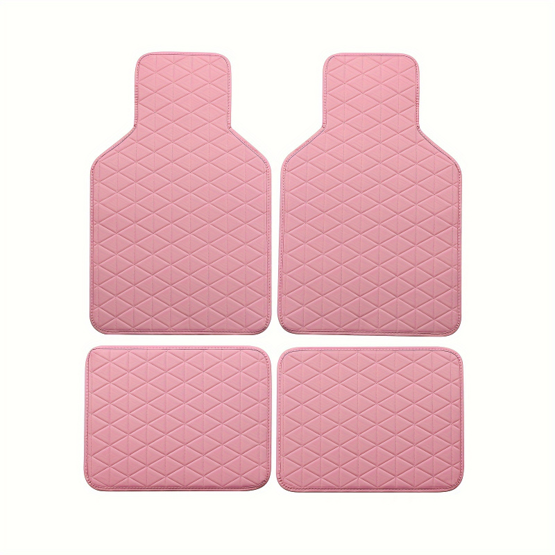 Leather Cleaner Interior - 4-piece waterproof PU leather car floor