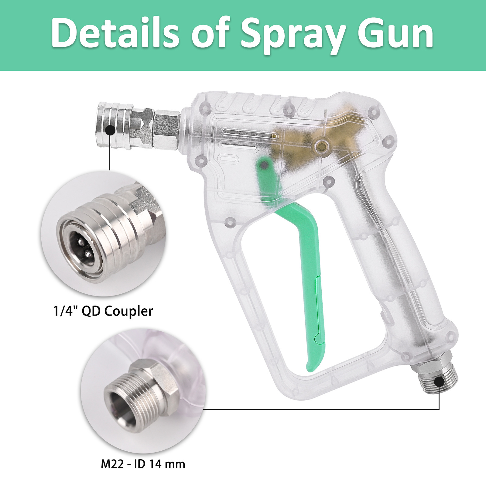 High Pressure Washer Gun with  - đánh giá và giá Foam Cannon Car Wash
