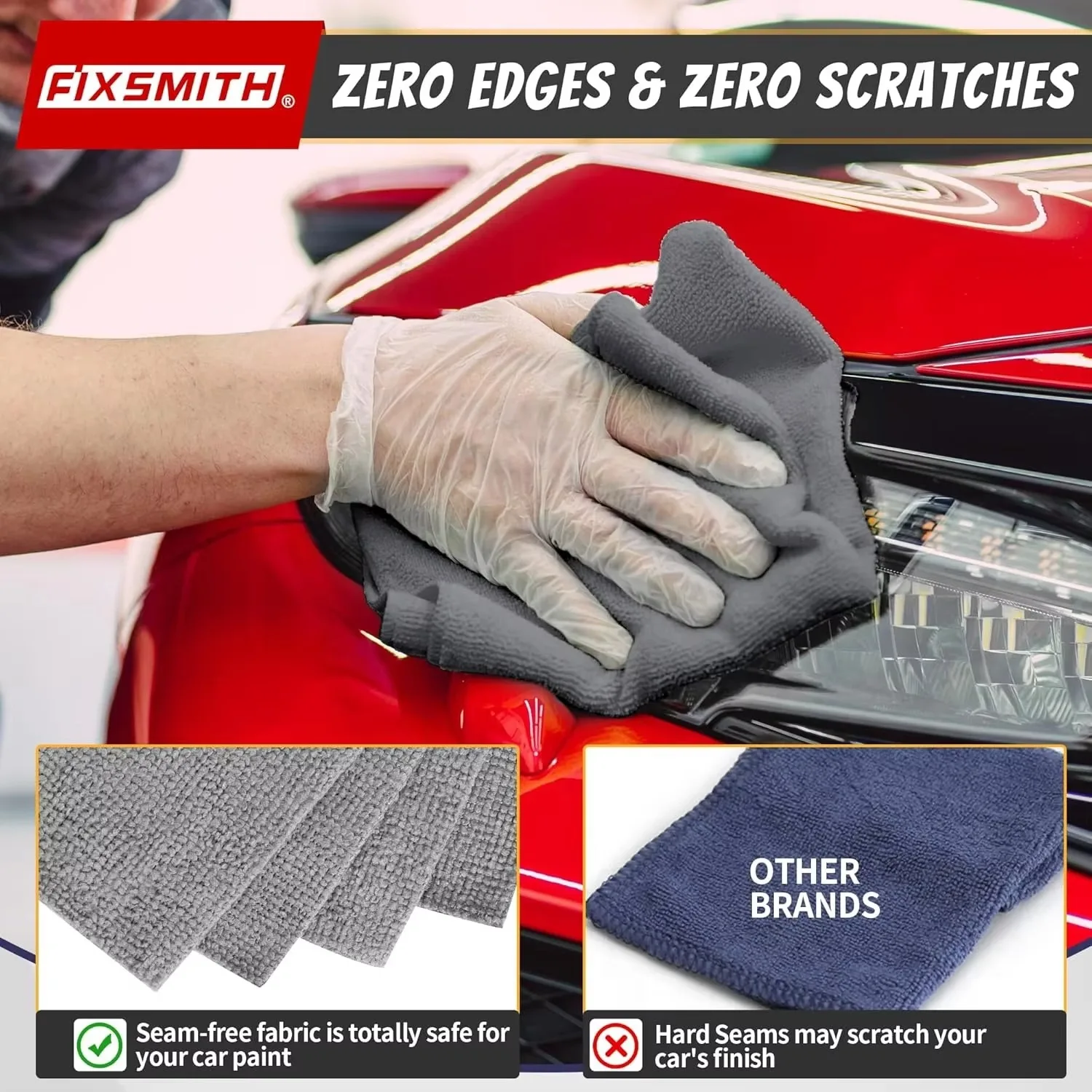 Reusable Thicken Microfiber Cl - đánh giá và giá Microfiber Towel Detailing