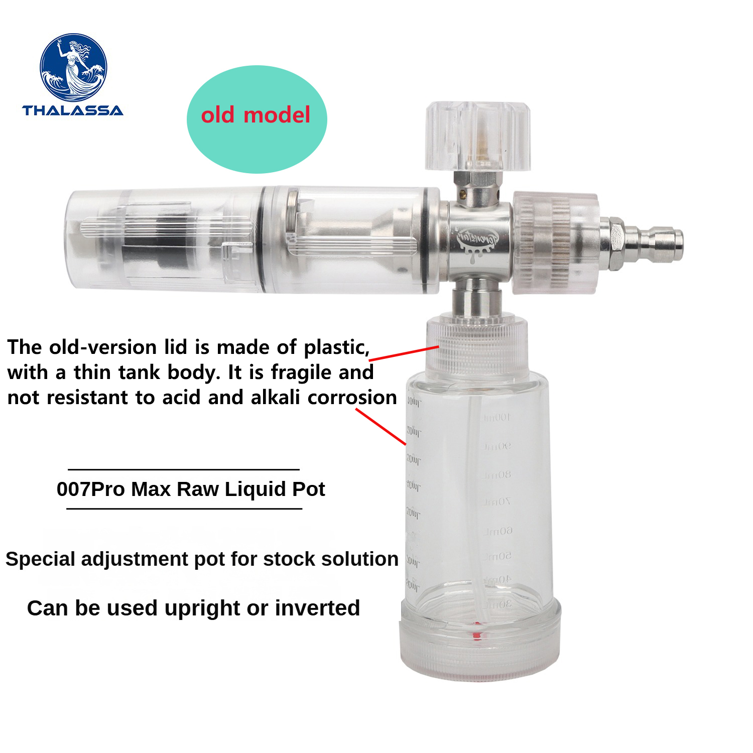 Foam Spray Gun Adjustable 100m - đánh giá và giá Foam Cannon Car Wash