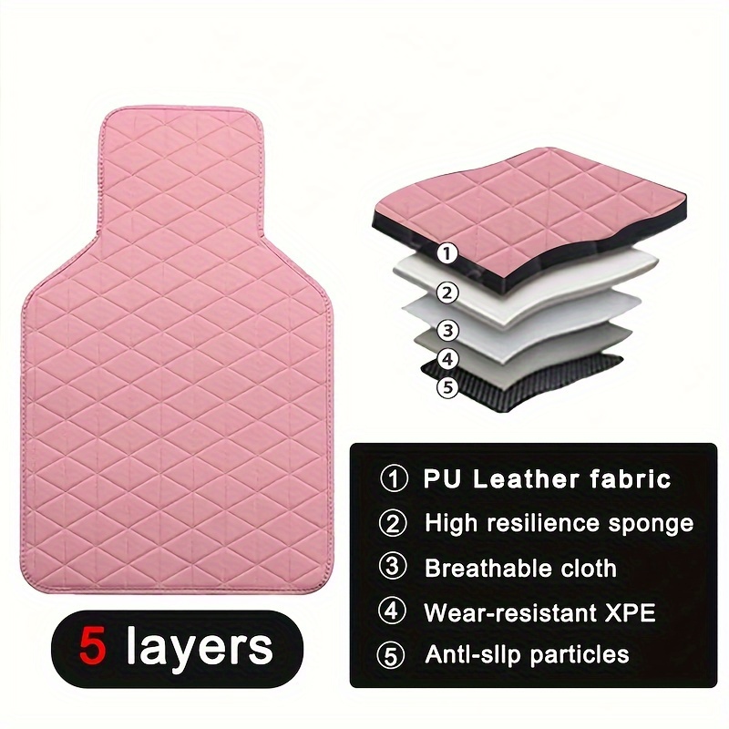 4-piece waterproof PU leather  - đánh giá và giá Leather Cleaner Interior