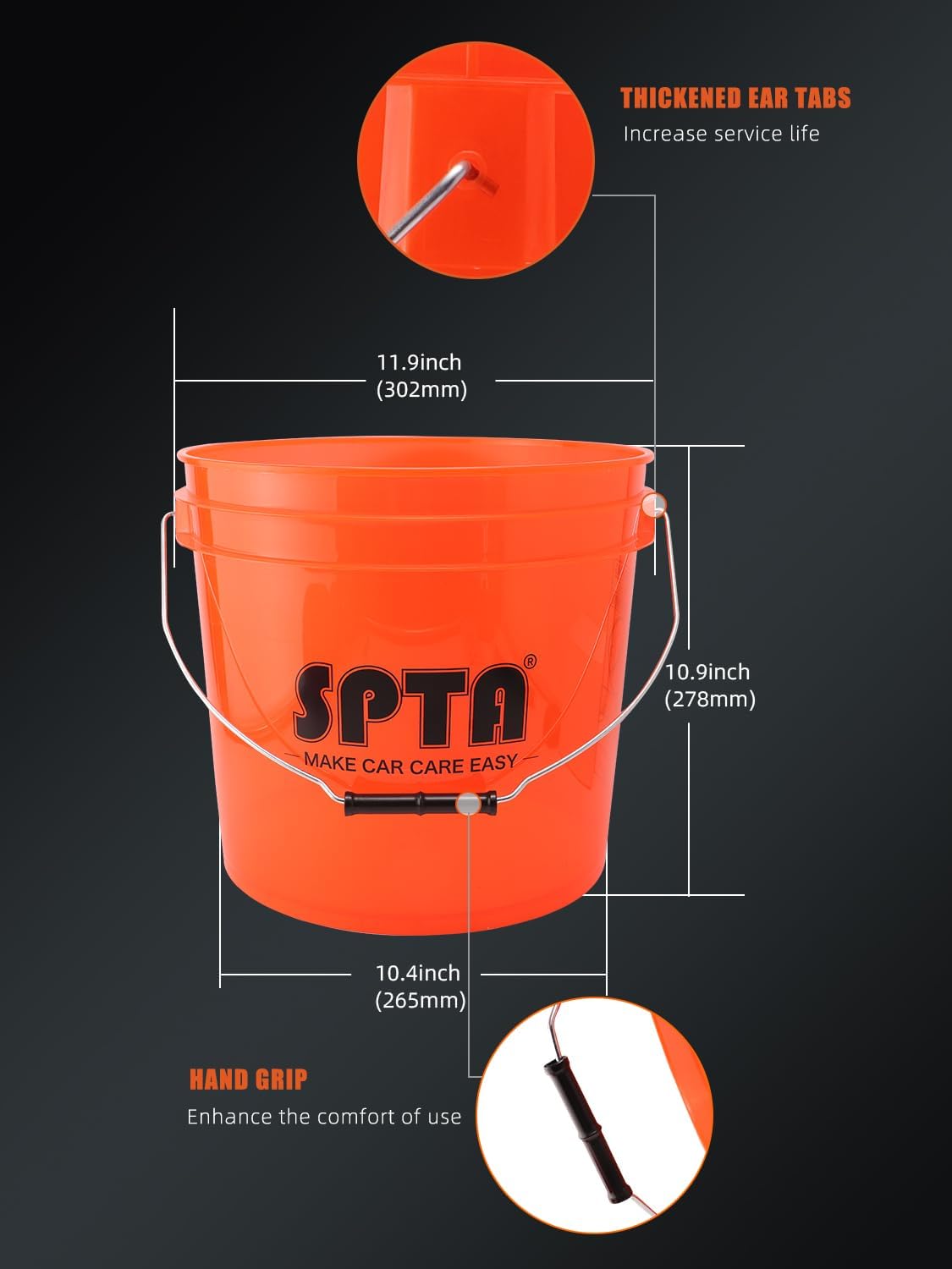 SPTA 31Pcs Car Wash 15L Bucket - đánh giá và giá Interior Detailing Kit