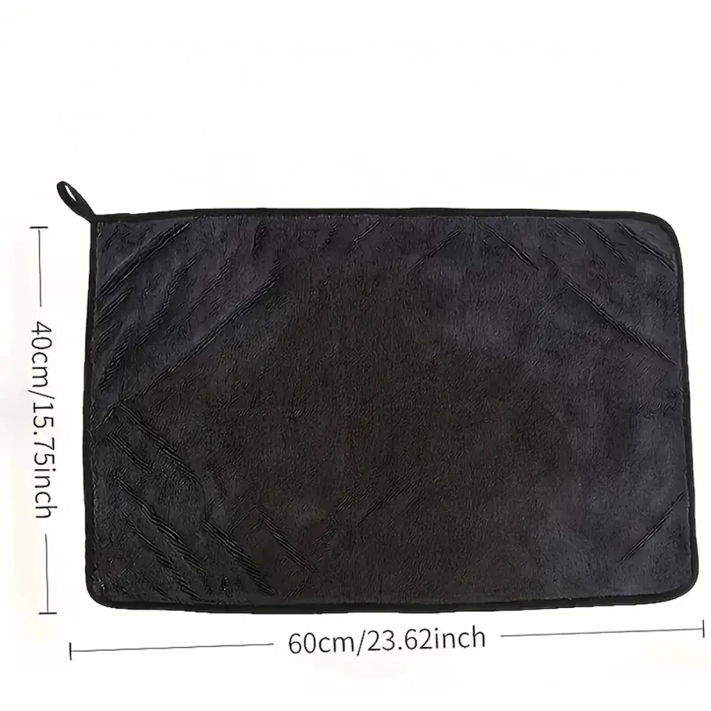 Oversized Dark Gray Car Microf - đánh giá và giá Microfiber Towel Detailing