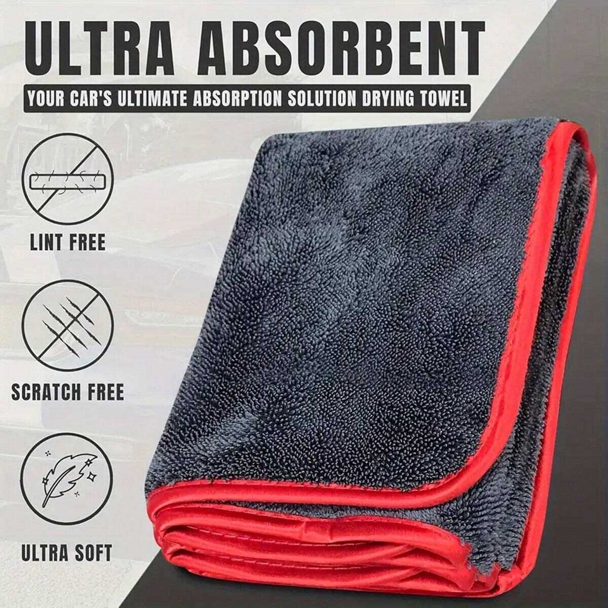 Super absorbent microfiber car - đánh giá và giá Microfiber Towel Detailing