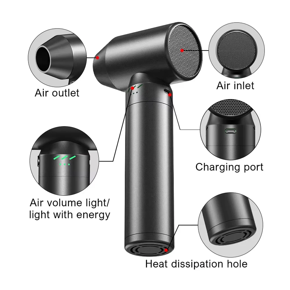 High-Speed 80000RPM Turbo Jet  - đánh giá và giá Dryer Car Blower