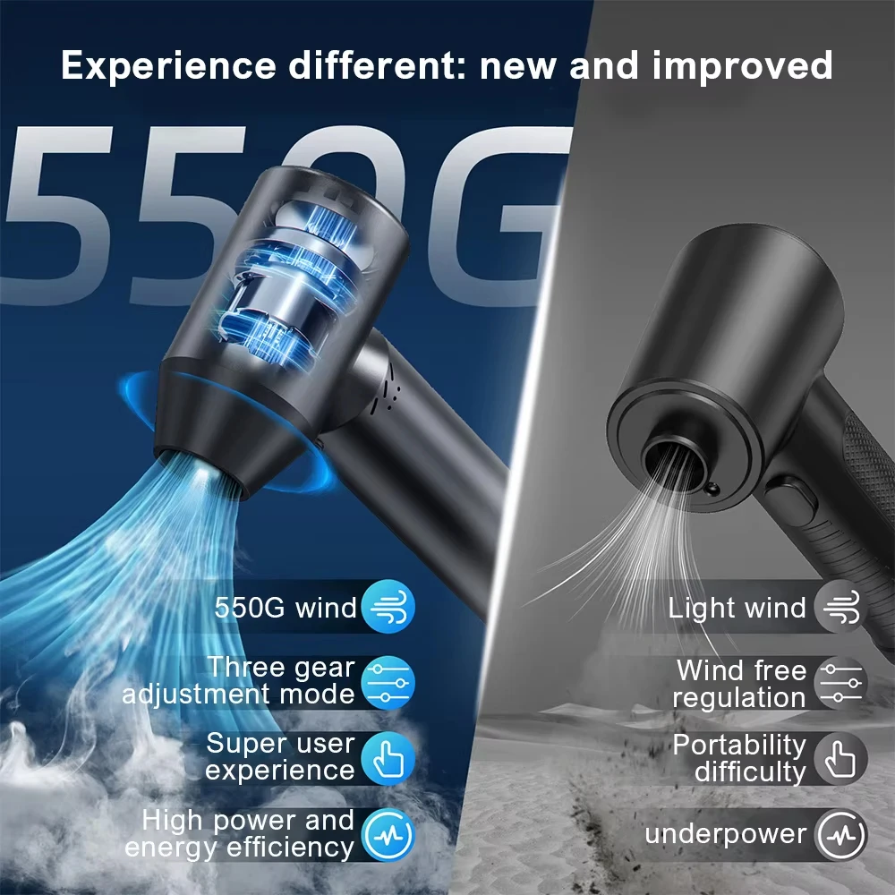 High-Speed 80000RPM Turbo Jet  - đánh giá và giá Dryer Car Blower